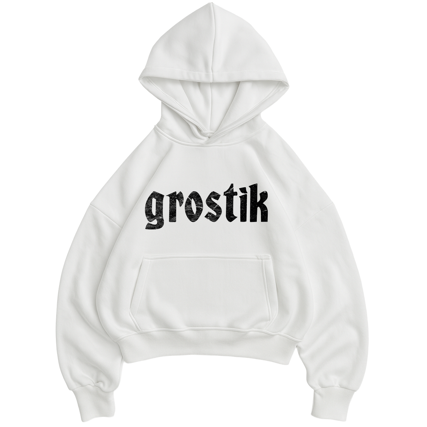 White Grostik Hoodie