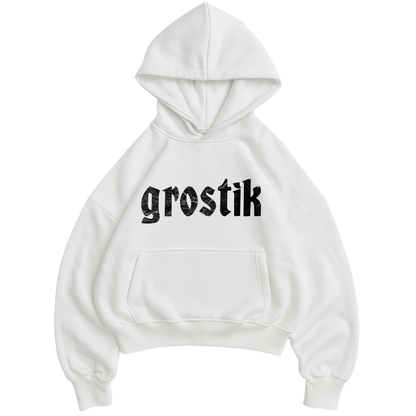 White Grostik Hoodie